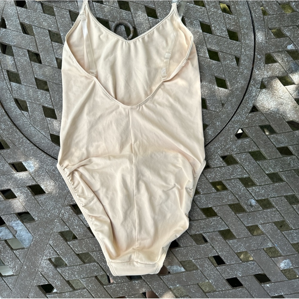 Capezio Camisole Leotard with Clear Straps